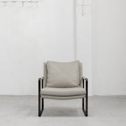 Leman Armchair - Stone /  Aniline Leather