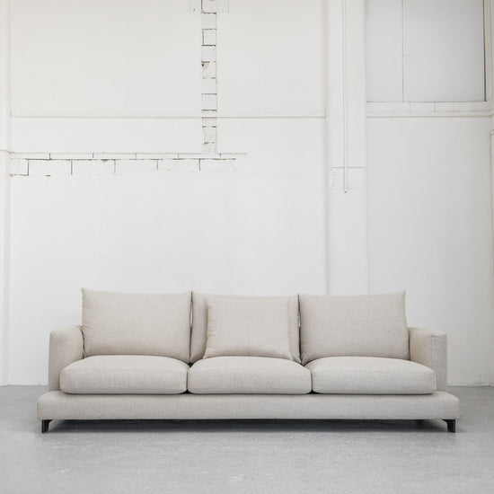 Cream linen Camerich Lazytime Sofa at EDITO