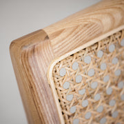 Norah Chair - Natural + Rattan