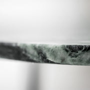 Lancer Coffee Table - Green + Marble