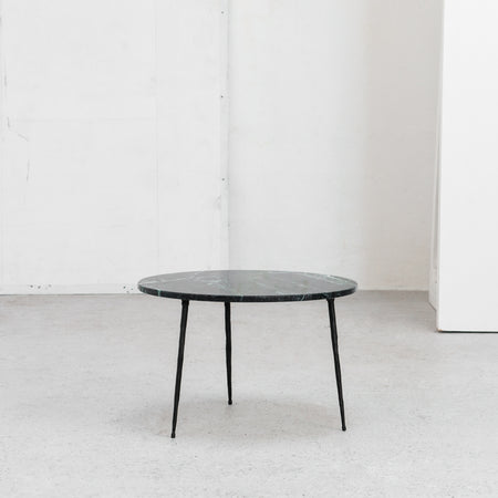 Lancer Coffee Table - Green + Marble