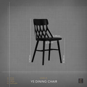 Y5 Dining Chair - Black