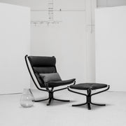 Falcon Armchair + Footstool - Norway