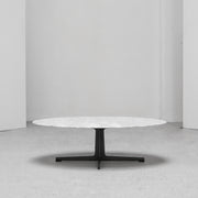 Vary Coffee Table / Oval - Carrara Marble