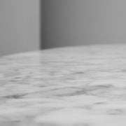 Vary Oval Coffee Table - Carrara Marble
