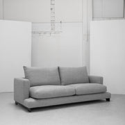 Lazytime 3 Seater Sofa - Mid Grey Tweed