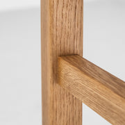 Verona Dining Chair - Oak + Black