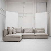 Boulevard Modular Sofa + Ottoman - Sandstone