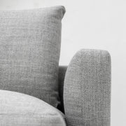 Lazytime 3 Seater Sofa - Mid Grey Tweed