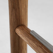 Colibri Barstool - Oak + Black