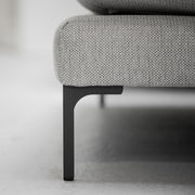 Sabine RAF Modular Sofa / Ottoman - Stone + Grey