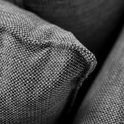 Sabine 3 Seater Sofa - Charcoal