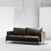 Notting 3 Seater Sofa - Tobacco + Leather