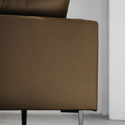Notting 3 Seater Sofa - Tobacco + Leather