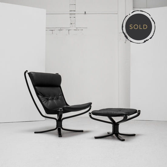 Falcon Armchair + Footstool