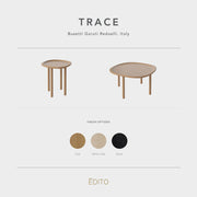 Trace Side Table - Black Oak
