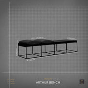 Arthur Bench - Tan