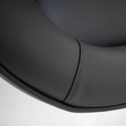 Marlo Armchair - Black + Leather