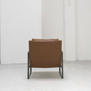 Leman Armchair - Tan + Leather