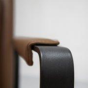 Leman Armchair - Tan + Leather