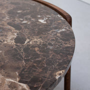 Mix Coffee Table Medium - Smoked Oak/Marble
