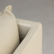 Sabine 2 Seater Sofa - Stone/Leather