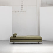 Wake Daybed - Olive + Aniline Leather